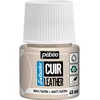 Image de Pébéo - Setacolor Cuir -Peinture Acrylique pour Cuir et Similicuir   Personnalisation Sac, Chaussure, Sneaker- Résistance rayures, pliures, frottements - Finition Mate/Satinée - Beige Rose - 45 ml