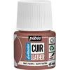Image de Pébéo - Setacolor Cuir -Peinture Acrylique pour Cuir et Similicuir   Personnalisation Sac, Chaussure, Sneaker- Résistance rayures, pliures, frottements - Finition Mate/Satinée - Terracotta - 45 ml