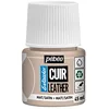 Image de Pébéo - Setacolor Cuir -Peinture Acrylique pour Cuir et Similicuir   Personnalisation Sac, Chaussure, Sneaker- Résistance rayures, pliures, frottements - Finition Mate/Satinée - Taupe - 45 ml