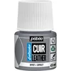 Image de Pébéo - Setacolor Cuir - Peinture Acrylique pour Cuir et Similicuir   Personnalisation Sac, Chaussure, Sneaker - Résistance rayures, pliures, frottements - Effet Métal - Métal Argent - 45 ml