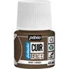 Image de Pébéo - Setacolor Cuir - Peinture Acrylique pour Cuir et Similicuir   Personnalisation Sac, Chaussure, Sneaker - Résistance rayures, pliures, frottements - Effet Métal - Métal Bronze - 45 ml