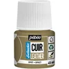 Image de Pébéo - Setacolor Cuir - Peinture Acrylique pour Cuir et Similicuir   Personnalisation Sac, Chaussure, Sneaker - Résistance rayures, pliures, frottements - Effet Métal - Métal Or - 45 ml