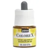 Image de Pébéo - Encre Colorex 45 ML Jaune Citron - Colorex Encre Aquarelle Pébéo - Encre jaune Rendu Velouté - Encre Dessin Multi-outil Tous Supports - 45 ML - Jaune Citron