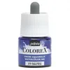 Image de Pébéo - Encre Colorex 45 ML Bleu Cobalt - Colorex Encre Aquarelle Pébéo - Encre bleu Rendu Velouté - Encre Dessin Multi-outil Tous Supports - 45 ML - Bleu Cobalt, (Watercolor)