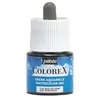 Image de Pébéo - Encre Colorex 45 ML Bleu de Chine - Colorex Encre Aquarelle Pébéo - Encre bleu Rendu Velouté - Encre Dessin Multi-outil Tous Supports - 45 ML - Bleu de Chine, 417021