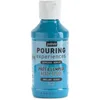 Image de Pébéo Pouring Expériences-Peinture Acrylique Pré-mélangée Prête à l'emploi-Idéal pour Fluid Art, Bleu Turquoise, 118 ml