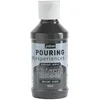 Image de Pébéo Pouring Expériences-Peinture Acrylique Pré-mélangée Prête à l'emploi-Idéal pour Fluid Art, Gris foncé, 118 ml