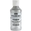 Image de Pébéo Pouring Expériences-Peinture Acrylique Pré-mélangée Prête à l'emploi-Idéal pour Fluid Art, Argent, 118 ml (Lot de 1)