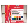 Image de Pébéo - Coffret Collection Marbling - Kit Peinture à Effet Marbré - 10 Flacons Bouchon Pipette de 45 ml Épaississant Inclus + Accessoires + Guide