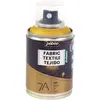 Image de Pébéo - Peinture en Spray pour Textiles 7A Spray - Tissus Naturels et Synthétiques - Base Eau - Sans Solvant - Résistante au Lavage Machine - Peinture sur Tissu Pébéo Couleur Or, 100 ml