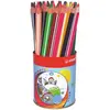 Image de STABILO Trio - Crayon de couleur - Godet x 38 crayons de coloriage triangulaires - 12 couleurs assorties