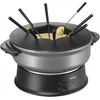 Image de Tefal Wok + Appareil à Fondue, Couvercle Verre, Thermostat Réglable, Cuve Antiadhèsive, Caquelon Aluminium, 8 Fourchettes Incluses WK302013