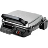 Image de Tefal GC305012 Ultra Compact Grill électrique, Position barbecue, 2000 W, Cuisson saine, Plaques antiadhésives compatibles lave-vaisselle, Bac de récupération des jus, Noir, Métallique, Titane