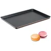 Image de Tefal Success Plaque à pâtisserie 38x28 cm, Revêtement antiadhésif sûr, Aluminium 100% recyclé, Fabriqué en France, Chocolat J5547002
