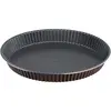 Image de Tefal Success Moule à tarte 30 cm, Revêtement antiadhésif sûr, Aluminium 100% recyclé, Fabriqué en France, Chocolat J1608402
