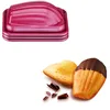 Image de Tefal - Creabake Moule Madeleine 8 3x6 - Antiadhésif - 3 pièces - 5 cm