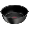 Image de Tefal - Ingenio Poêle profonde Eco Resist - Empilable - 26 cm | Batterie de cuisine induction - Revêtement Titanium anti-rayures - Empilable pour gain de place