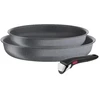 Image de Tefal Ingenio Natural Force Set de Poêles à Induction: Poignée Amovible pour une Cuisson Saine et un Rangement Facile