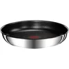 Image de Tefal L9730602 Ingenio Preference, Empilable, Acier inoxydable, Revêtement antiadhésif sûr, Induction, Fabriqué en France, Polyvalence, Gain de place, Indicateur de température, Poêle 28 cm