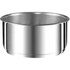 Image de Tefal Ingenio Preference Casserole 22 cm, Empilable, Acier inoxydable, Induction, Polyvalence, Gain de place L8981604