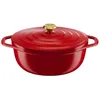 Image de GROUP SEB Tefal E2548904 Air Faitout Ovale Rouge 30 cm 5,7 l