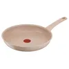 Image de Tefal Delight Poêle 28 cm, Revêtement antiadhésif sûr, Indicateur de température, Corps aluminium 100% recyclé, Tous feux, Fabriqué en France G2930602