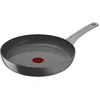 Image de Tefal Poêle 28 cm, Induction, Revêtement antiadhésif céramique, Indicateur de cuisson Thermo-Signal, Eco-conception, Cuisson saine, Fabriqué en France, Renew On C4270632, Gris
