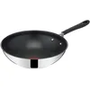 Image de Tefal Jamie Oliver Home Cook Wok à induction anti-adhésif en acier inoxydable 28 cm