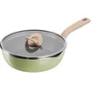 Image de Tefal One Pick Pot, Poêle 24cm, Poêle polyvalente, Revêtement antiadhésif résistant, Technologie Thermo-Signal, Vert lichen, G1748704