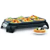 Image de Tefal Crêpière électrique, 6 empreintes, Revêtement antiadhésif, Fonction Thermospot, Rangement des accessoires sous l’appareil, Crêpes, Pancakes, Fabriqué en France, Crep Party PY558813, Noir/Inox