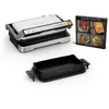Image de Tefal Optigrill 4 en 1 XL, Grill intelligent, Fonctions bbq, four et repas complet, 9 programmes, Mode manuel, Ouverture 180°, XL 8 personnes, GC784D10