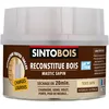 Image de SINTO Mastic reconstitue bois charges lourdes sapin 500ml, résistant aux chocs et poids importants, sec en 20 min, répare charnières gonds volets et portes, intérieur et extérieur