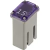 Image de Restagraf - Fusible J-Case Micro Slotted - Protection Circuit Électrique de 15 A et 32 V - Pour l'Automobile et l'Industrie - Réf. 17370 - Sachet de 2