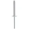 Image de Restagraf - Rivet Tête Large Aluminium & Tige Acier - Diamètre 4,8 mm - Longueur 35 mm - Réf. 4111 - Boîte de 250