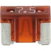 Image de Restagraf - Fusible Plat Low Profil Mini pour Automobile - Puissance 7,5 A - 58 V - Réf. 17064 - Sachet de 5, Marron