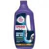 Image de SPADO - Déboucher Gel - Bouchon total eau stagnante - Compatible fosses septiques- Détruit les odeurs - soude minérale concentrée 30% - action dès 15min - 1 L - (Lot de 2)