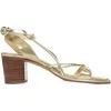 Image de Les Tropeziennes par M. Belarbi Femme LILONBUC Chaussures Ville Mule et Sabot, Beige Irise, 40