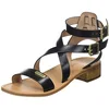 Image de LES TROPEZIENNES PAR M. BELARBI Femme HOCEAN Chaussures Ville Salome Talon Inf 5Cm, Noir, 38
