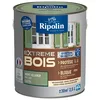 Image de RIPOLIN - Peinture pour Bois Intérieur/Extérieur - Sans Sous-couche Ultra-couvrant - Résiste aux Intempéries, UV et Chocs - Protège et Magnifie - Lessivable - Satin - 2,5L - Vert Olivier