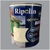 Image de RIPOLIN - Peinture pour Bois Intérieur/Extérieur - Sans Sous-couche Ultra-couvrant - Résiste aux Intempéries, UV et Chocs - Protège et Magnifie - Lessivable - Satin - 0,5L - Gris Bouleau