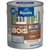 Image de RIPOLIN - Peinture pour Bois Intérieur/Extérieur - Sans Sous-couche Ultra-couvrant - Résiste aux Intempéries, UV et Chocs - Protège et Magnifie - Lessivable - Satin - 2,5L - Gris Bouleau