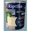 Image de RIPOLIN - Peinture pour Bois Intérieur/Extérieur - Sans Sous-couche Ultra-couvrant - Résiste aux Intempéries, UV et Chocs - Protège et Magnifie - Lessivable - Satin - 0,5L - Gris Bleu