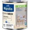 Image de RIPOLIN - Peinture Intérieure Multi-Supports   Murs, Boiseries & Radiateurs   Ultra-Couvrante   Lessivable   Application Facile   Ecolabel - Satin - 0,5L - Poivre de Sichuan