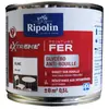 Image de RIPOLIN Peinture pour Fer Extérieur Glycéro Antirouille Blanc 0,5 L