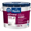 Image de RIPOLIN - Peinture Monocouche pour Murs, Boiseries & Radiateurs - Intérieur - Finition Parfaite - Haute Résistance aux Chocs & Salissures - Lessivable - Velours - 10L - Blanc
