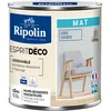 Image de RIPOLIN - Peinture Intérieure Multi-Supports   Murs, Boiseries & Radiateurs   Ultra Couvrante   Lessivable   Application Facile   Ecolabel - Aspect Mat - 0,5L - Gris Souris