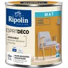 Image de RIPOLIN - Peinture Intérieure Multi-Supports   Murs, Boiseries & Radiateurs   Ultra Couvrante   Lessivable   Application Facile   Ecolabel - Aspect Mat - 0,5L - Jaune Ambré
