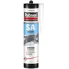 Image de Rubson SA Mastic Sanitaire Blanc, Mastic silicone acétique contenant des antifongiques puissants, Joint sanitaire étanche pour tous matériaux émaillés, 300 ml (Lot de 3)