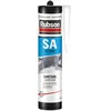Image de Rubson SA Mastic Sanitaire Translucide, Mastic silicone acétique contenant des antifongiques puissants, Joint sanitaire étanche pour tous matériaux émaillés, translucide, 300 ml (Lot de 2)