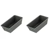 Image de Zenker 9916450 Lot de 2 mini moules à manqué, moule 16 cm et 12 cm, mini rond, à manqué à charnière, à gâteau, Acier inoxydable, Noir, 12 cm et 16 cm